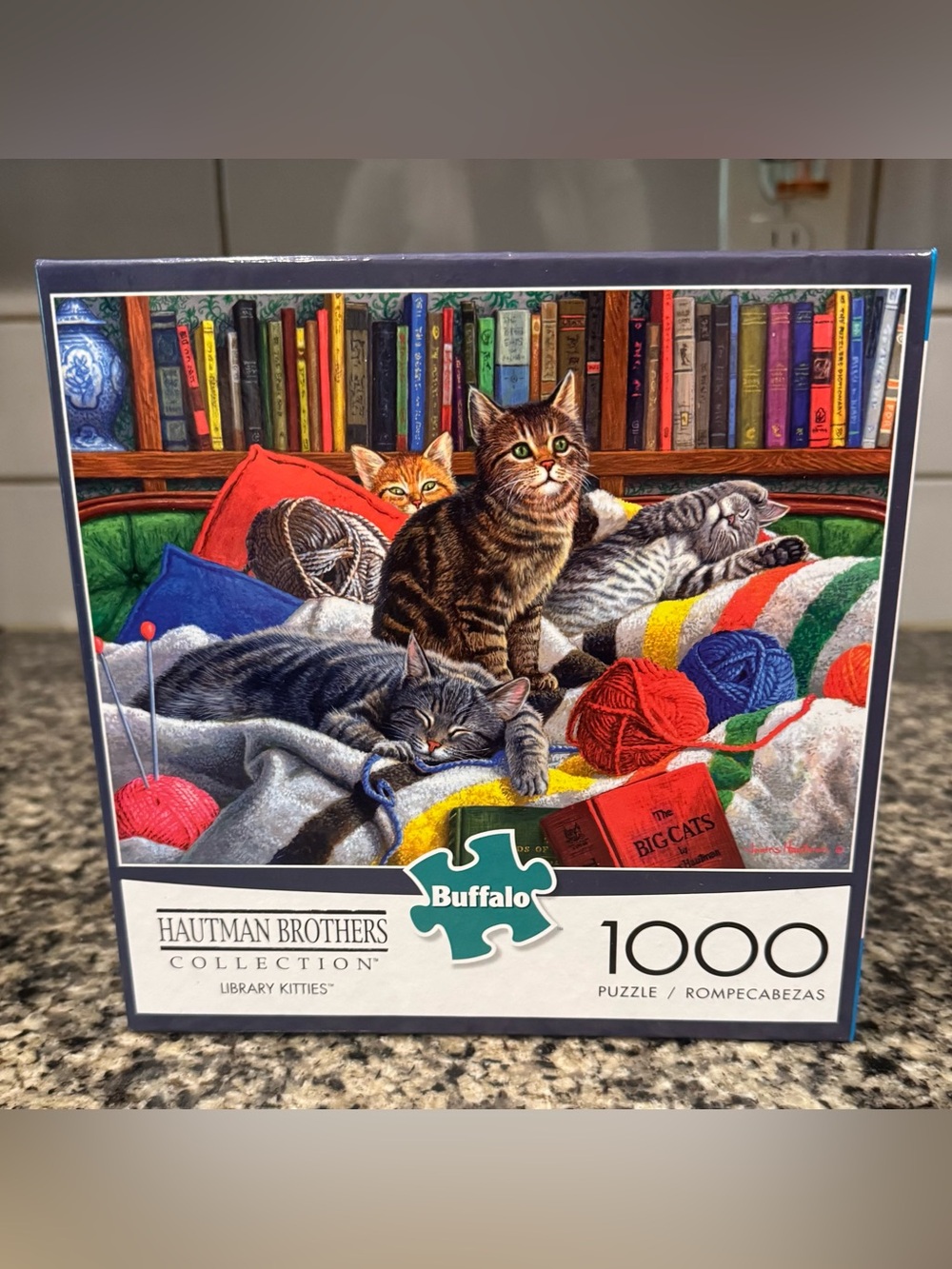 Buffalo David Bitton Multicolor Cozy Kittens Puzzle